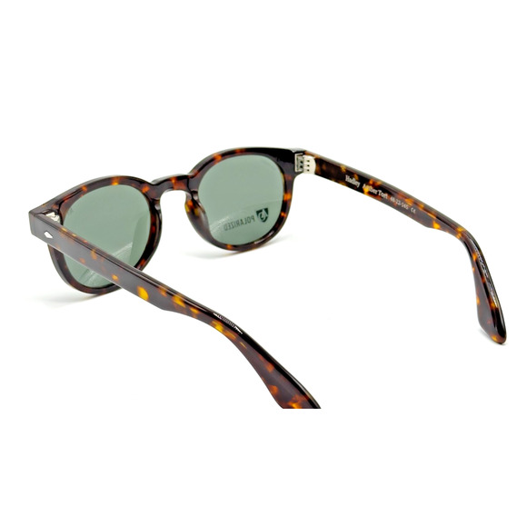 American Optical Sunglasses Hadley Tortoise Frame Polarized Green Lens 48mm NEW main image 5